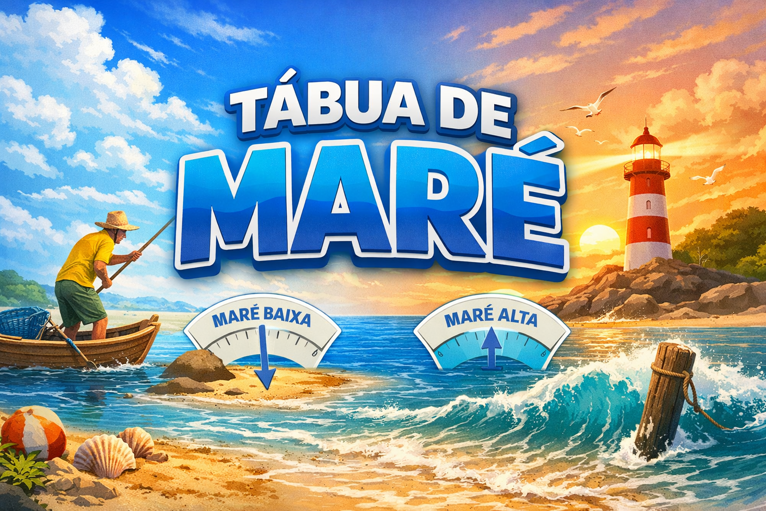TABUA DE MARÉ – JULHO 2026
