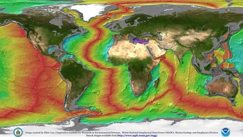 Inédito evento de expansão do fundo oceânico intriga cientistas