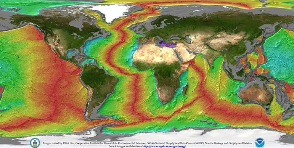 Inédito evento de expansão do fundo oceânico intriga cientistas