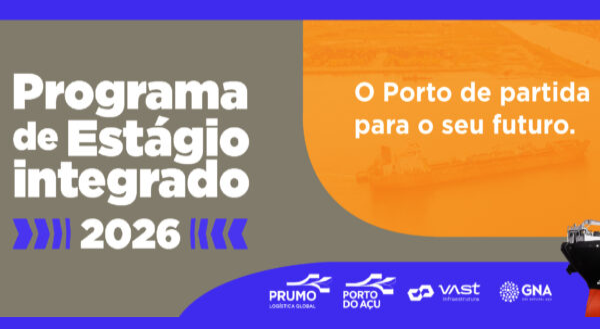 Empresas do Porto do Açu abrem inscrições para Programa de Estágio Integrado 2026