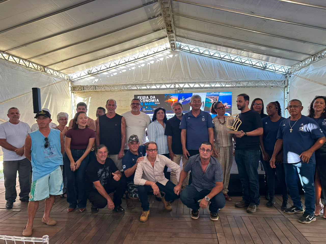 Feira da Economia do Mar destaca pesca artesanal e celebra prêmio nacional conquistado por Macaé
