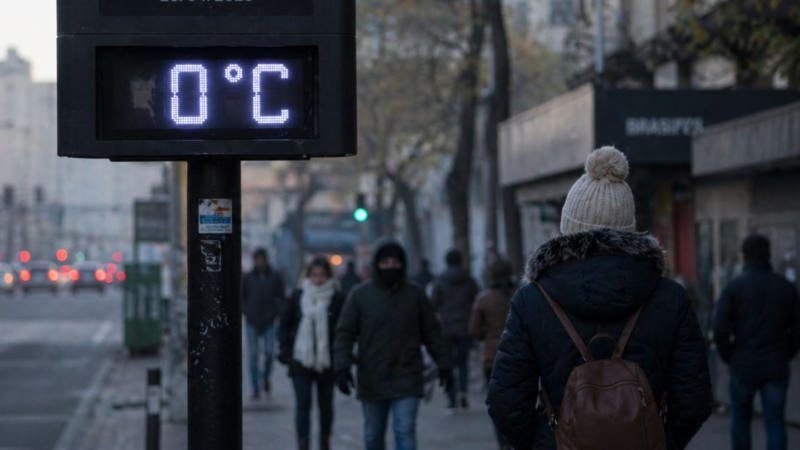Nova massa de ar polar coloca 9 estados no mapa do frio com temperaturas de até 0°C; veja quais