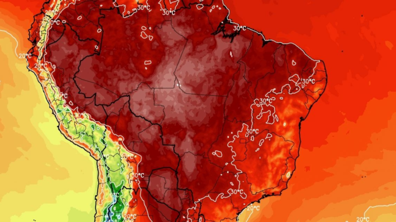 Agosto começa com calor atípico de verão no Sul do país antes da chegada de nova frente fria