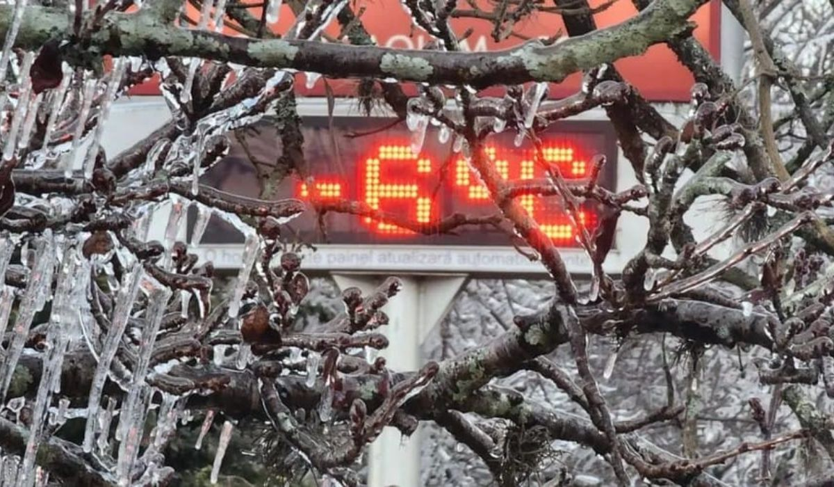 Onda de frio chega ao pico e traz risco de geadas; veja onde as mínimas chegam a -6°C no Brasil