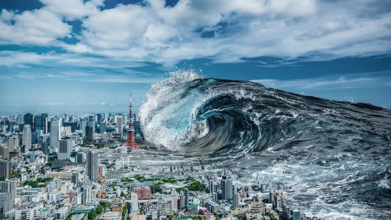 NASA captura a primeira imagem de alta resolução de um tsunami massivo