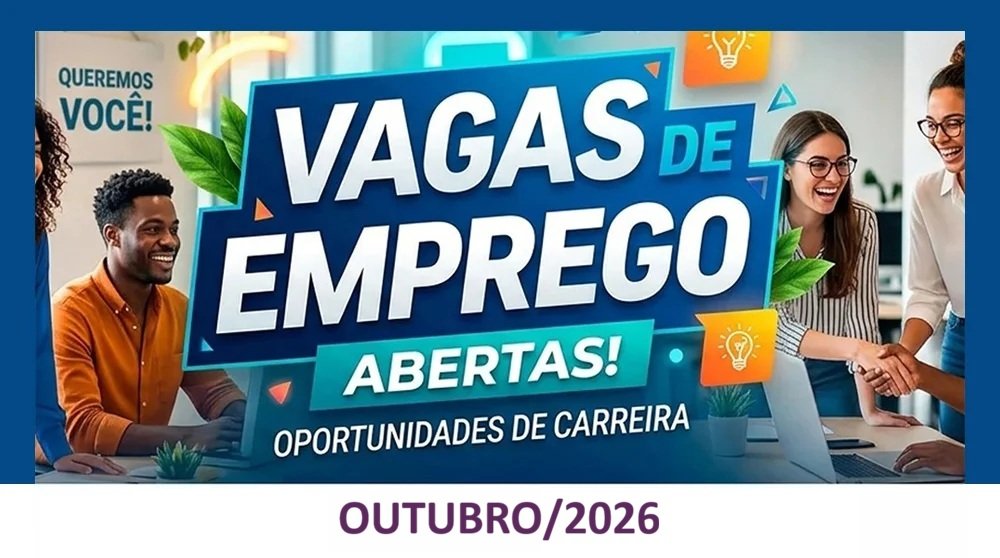 Vagas de Emprego – Outubro de 2026