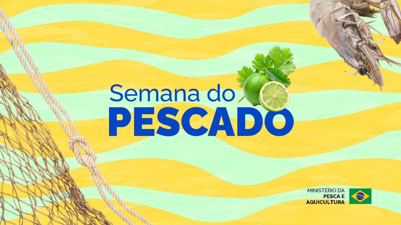 Semana do Pescado: Campanha nacional mobiliza o país pelo incentivo ao consumo de peixes e frutos do mar