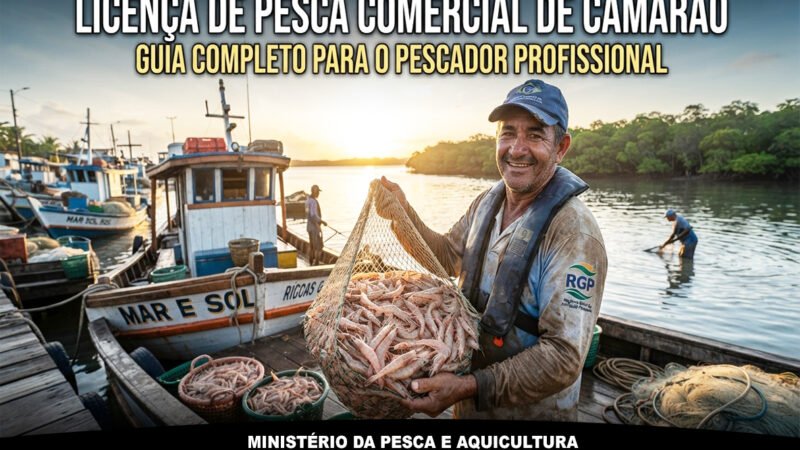 Guia Completo: Licença de Pesca Comercial de Camarão para Pescadores Profissionais
