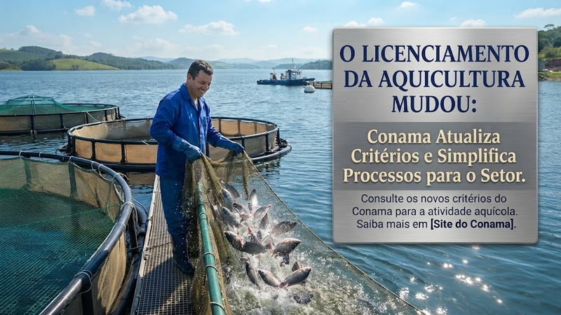 O Licenciamento da Aquicultura Mudou: Conama Atualiza Critérios e Simplifica Processos para o Setor